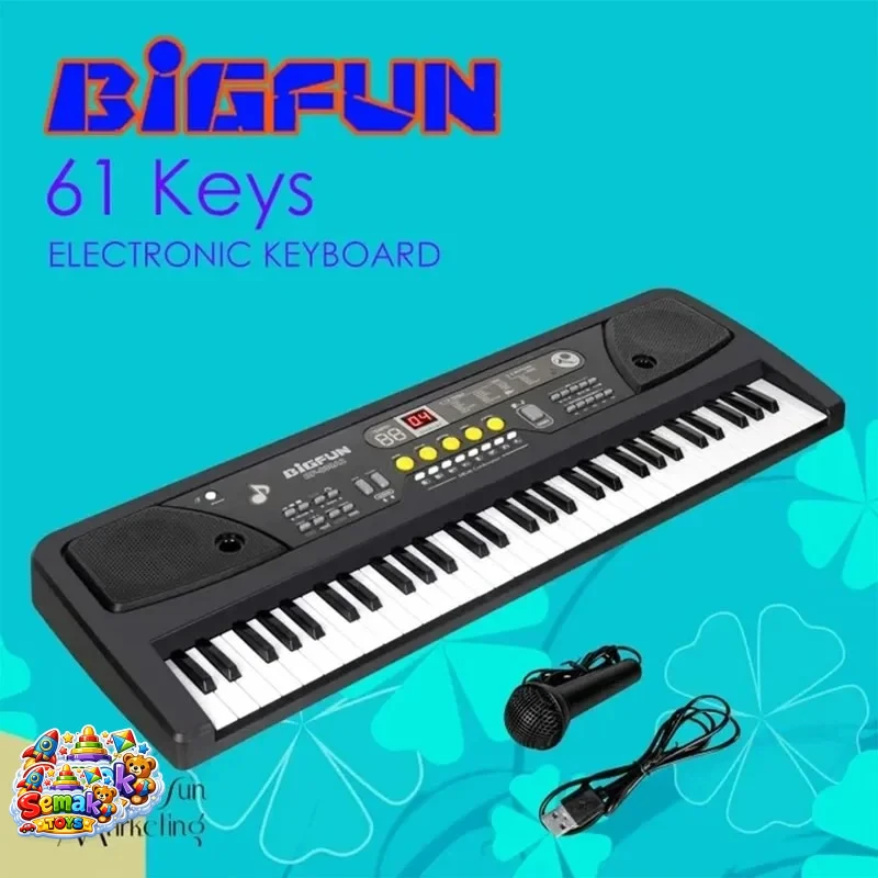 خرید ارگ آموزشی 61 کلید برند بیگ فان مدل BIGFUN 830A2