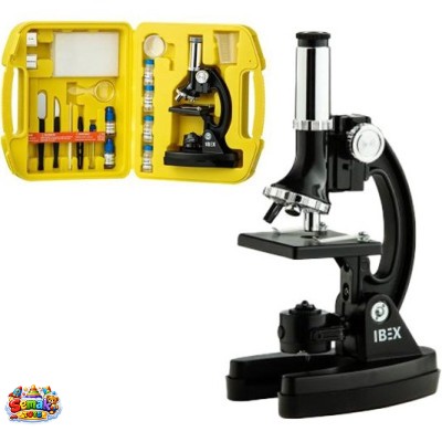 خرید میکروسکوپ دانش آموزی مدل Zoom Box Vision تک چشمی ثابت با کیف حمل هاردباکس آیتم 48