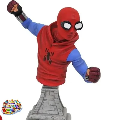 خرید فیگور شخصیت نیم تنه اسپایدرمن Home Made Spiderman Bust برند دایموند سلکت