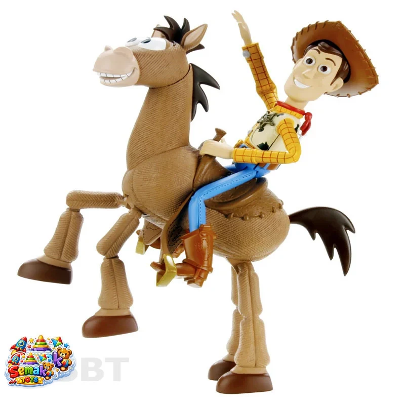 خرید اسباب بازی عروسک شخصیت وودی سخنگو با اسب بولسای برند DISNEY | عروسک اورجینال و مناسب هدیه