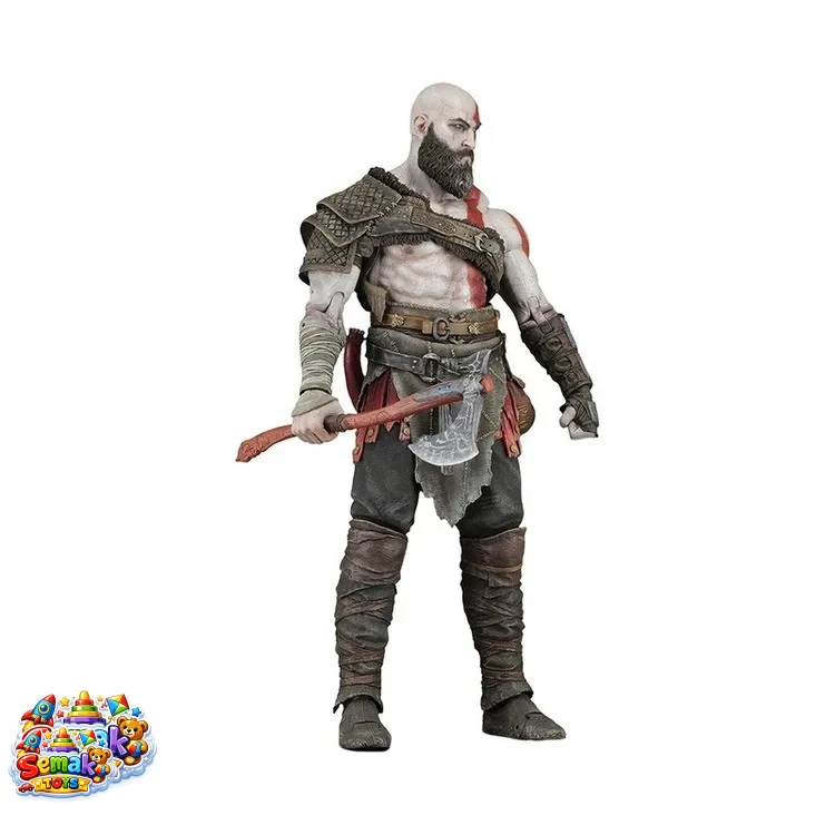 خرید اکشن فیگور شخصیت کریتوس نکا طرح god of war4 | فیگور کلکسیونی اورجینال