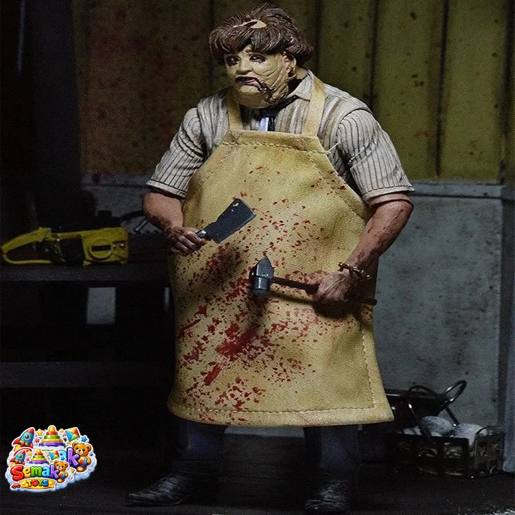 خرید اکشن فیگورشخصیت صورت چرمی از اره تگزاس Texas Chainsaw Massacre برند نکا | فیگور کلکسیونی اورجینال