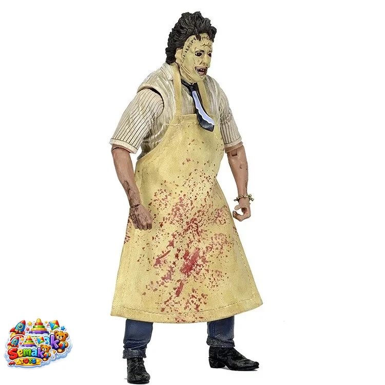 خرید اکشن فیگورشخصیت صورت چرمی از اره تگزاس Texas Chainsaw Massacre برند نکا | فیگور کلکسیونی اورجینال