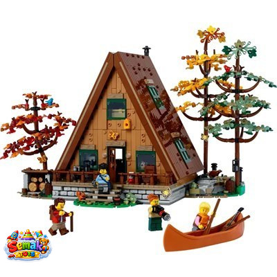 خرید لگو ساختنی کریتور کلبه سوئیسی چوبی 2082 قطعه آیتم Frame Cabin 92886