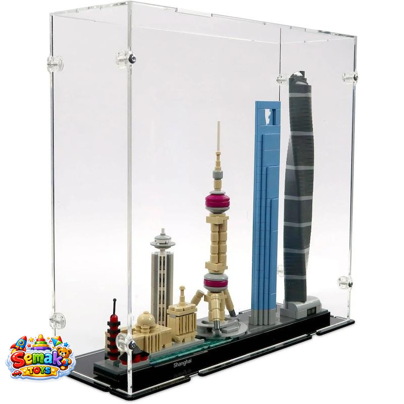 لگو ساختنی برج های شانگهای چین 669 قطعه آیتم 20018