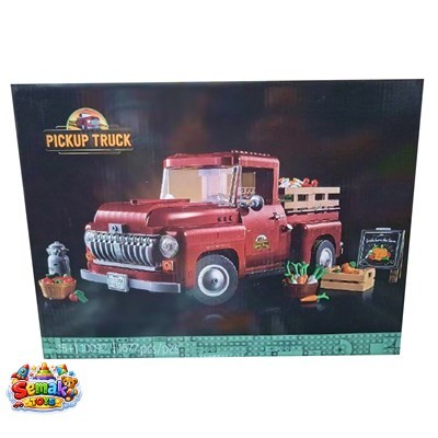 خرید لگو ساختنی تکنیک پیکاپ کشاورزی آفرود 1677 قطعه آیتم 10092 Technic model – Farmer’s Off-road Pickup Truck