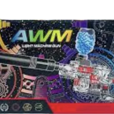 خرید اسباب بازی تفنگ AWM تیر ژله ای شارژی آیتم 1_019