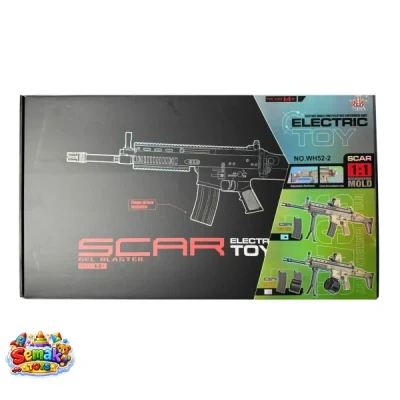 خرید اسباب بازی تفنگ SCAR تیر ژله ای شارژی آیتم 2_52