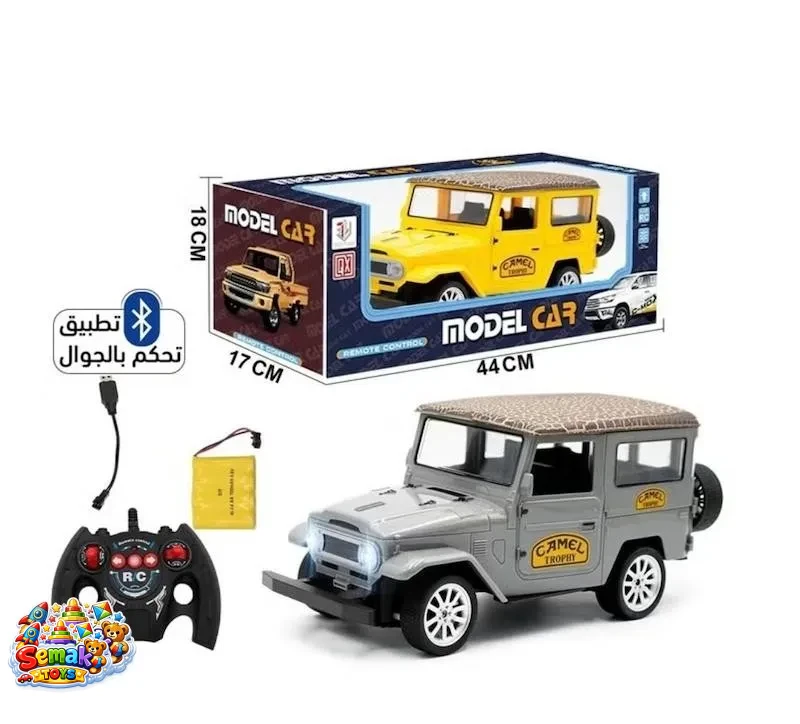 خرید اسباب بازی ماشین جیپ تویوتا کنترلی شارژی آیتم 10_3688 | مدل RC حرفه‌ای و کلکسیونی