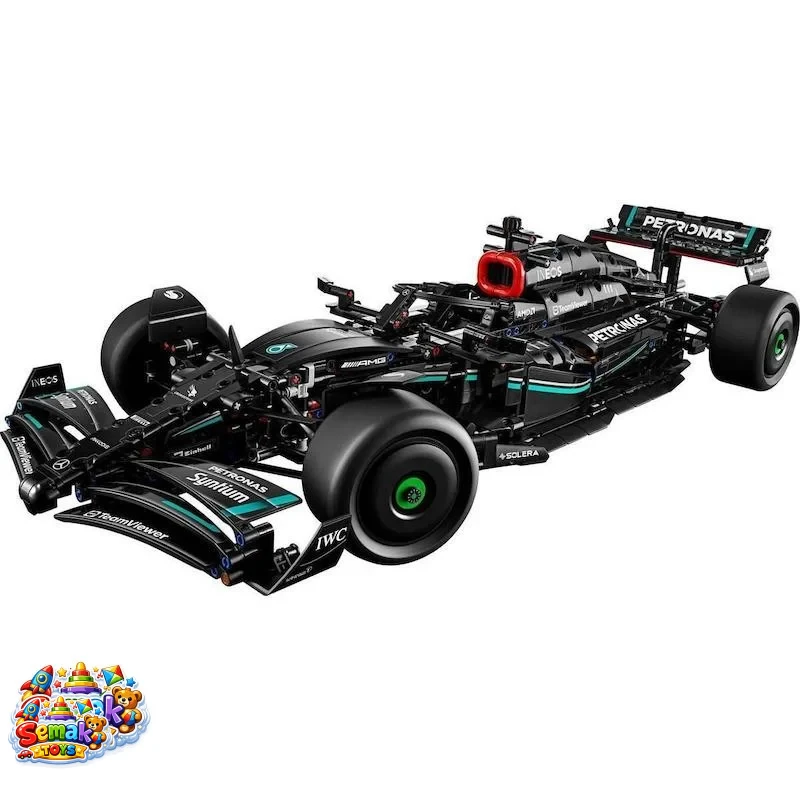 لگو ساختنی ماشین فورمول یک مرسدس بنز AMG F1 W14 E Performance سری تکنیک 1642 قطعه