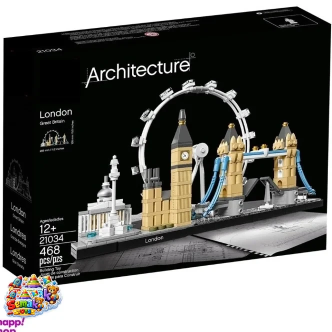 خرید لگو ساختنی نماد شهر لندن 488 قطعه آیتم 1034