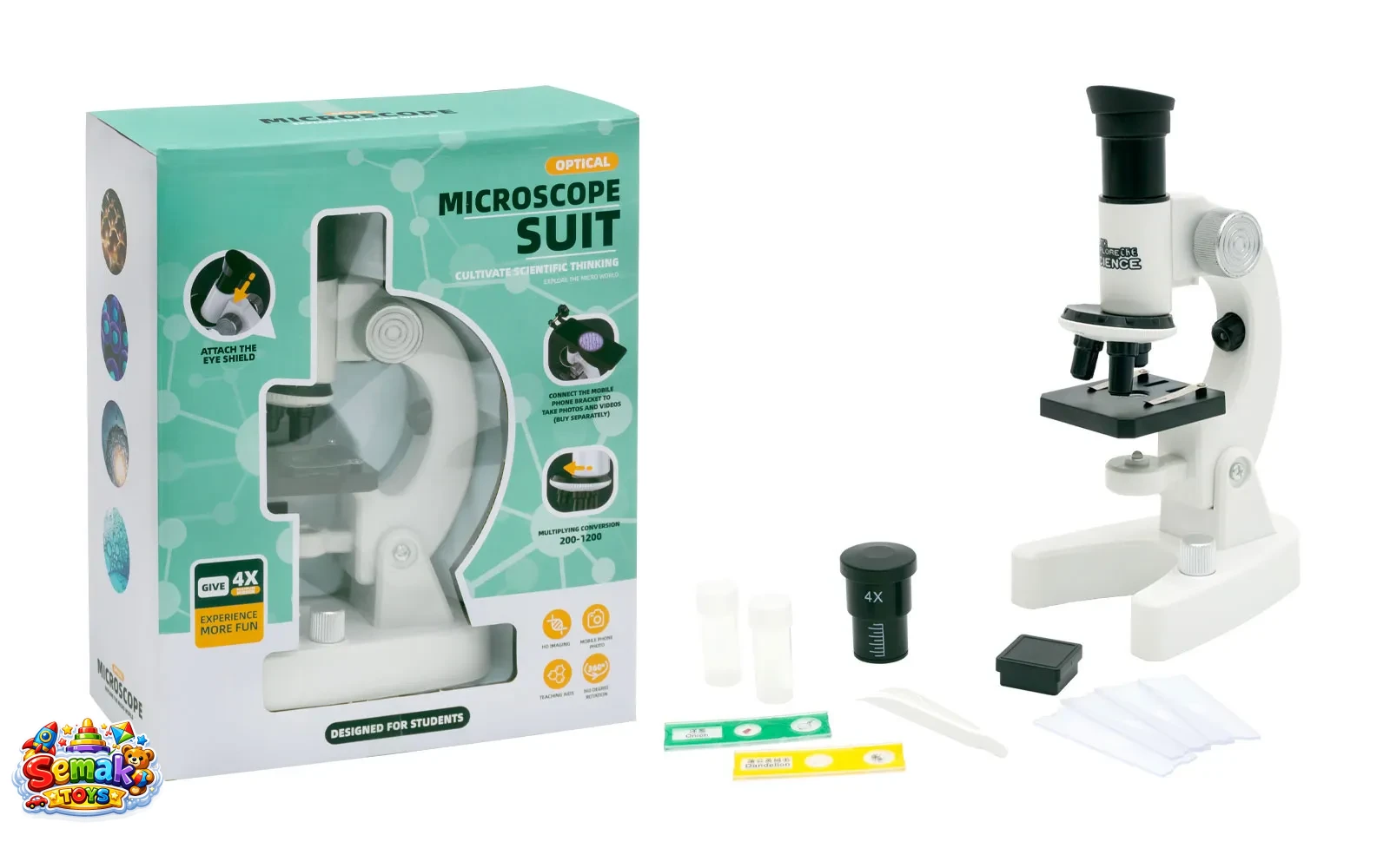 میکروسکوپ دانش آموزی 1200x آیتم 8610