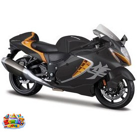 ماکت موتور هایابوسا استارت خور دودزا هاردباکس مقیاس 1:6 Suzuki Hayabusa 2023