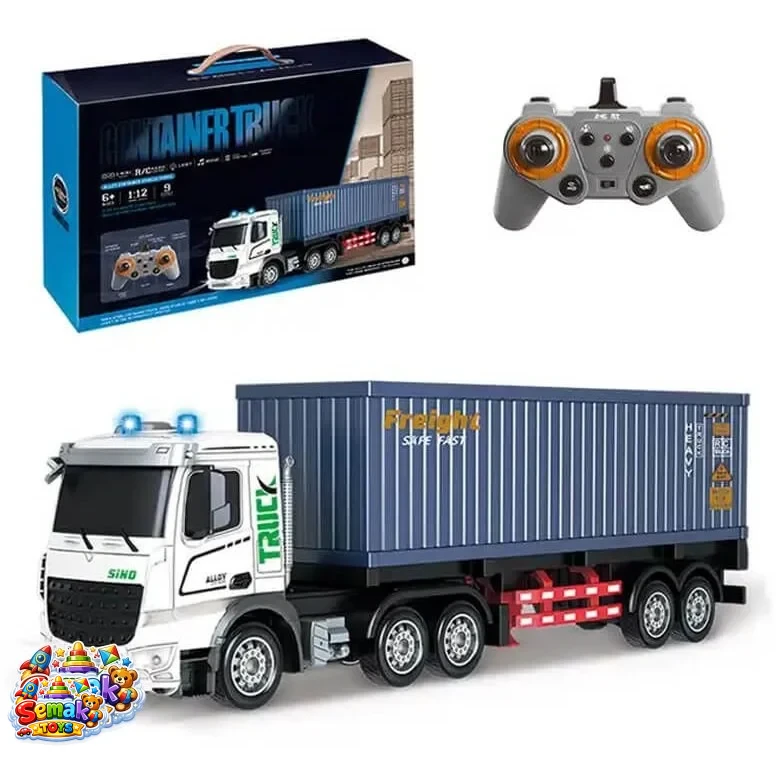 خرید کامیون کانتینر دار کنترلی هاردباکس آیتم container truck HJ8006-1