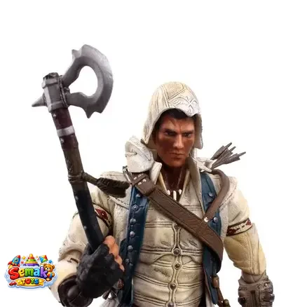 خرید اکشن فیگور شخصیت اساسین کرید کانر 1/6 برند پلی آرتز مدل Assassins Creed III Connor Play Arts | فیگور کلکسیونی اورجینال