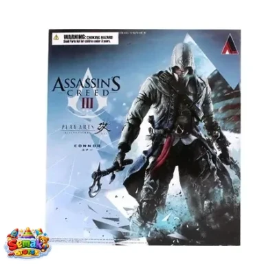 خرید اکشن فیگور شخصیت اساسین کرید کانر 1/6 برند پلی آرتز مدل Assassins Creed III Connor Play Arts | فیگور کلکسیونی اورجینال