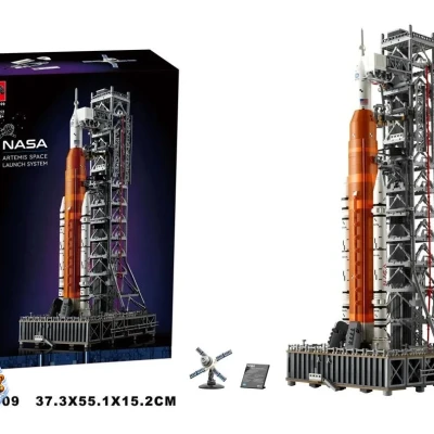 خرید لگو ساختنی آیکونز 3644 قطعه آیتم 68009 ایستگاه پرتاب موشک آرتمیس ناسا Icons NASA Artemis Space Launch System Set