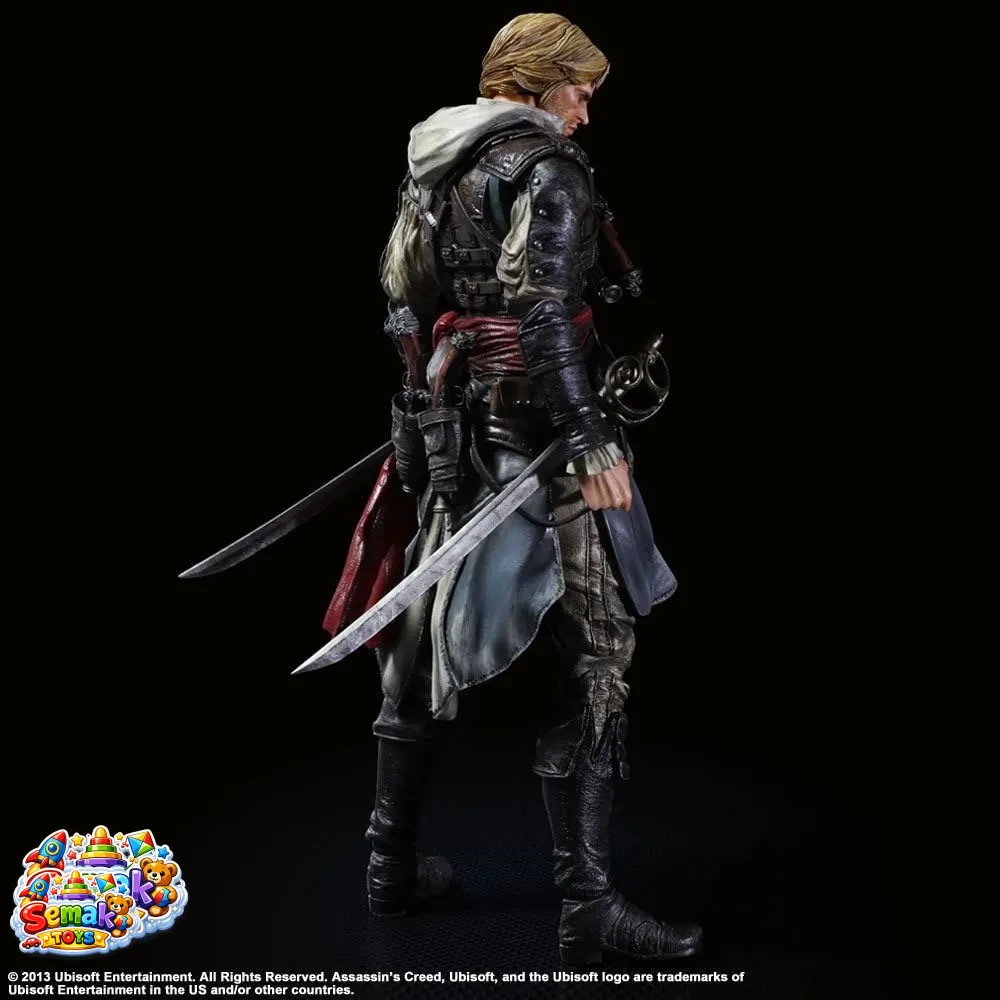 خرید اکشن فیگور اساسین کرید شخصیت ادوارد بلک فلگ برند پلی آرتز PLAY ARTSمدل Assassins Creed Edward Kenway Black Flag Play Arts | فیگور کلکسیونی اورجینال