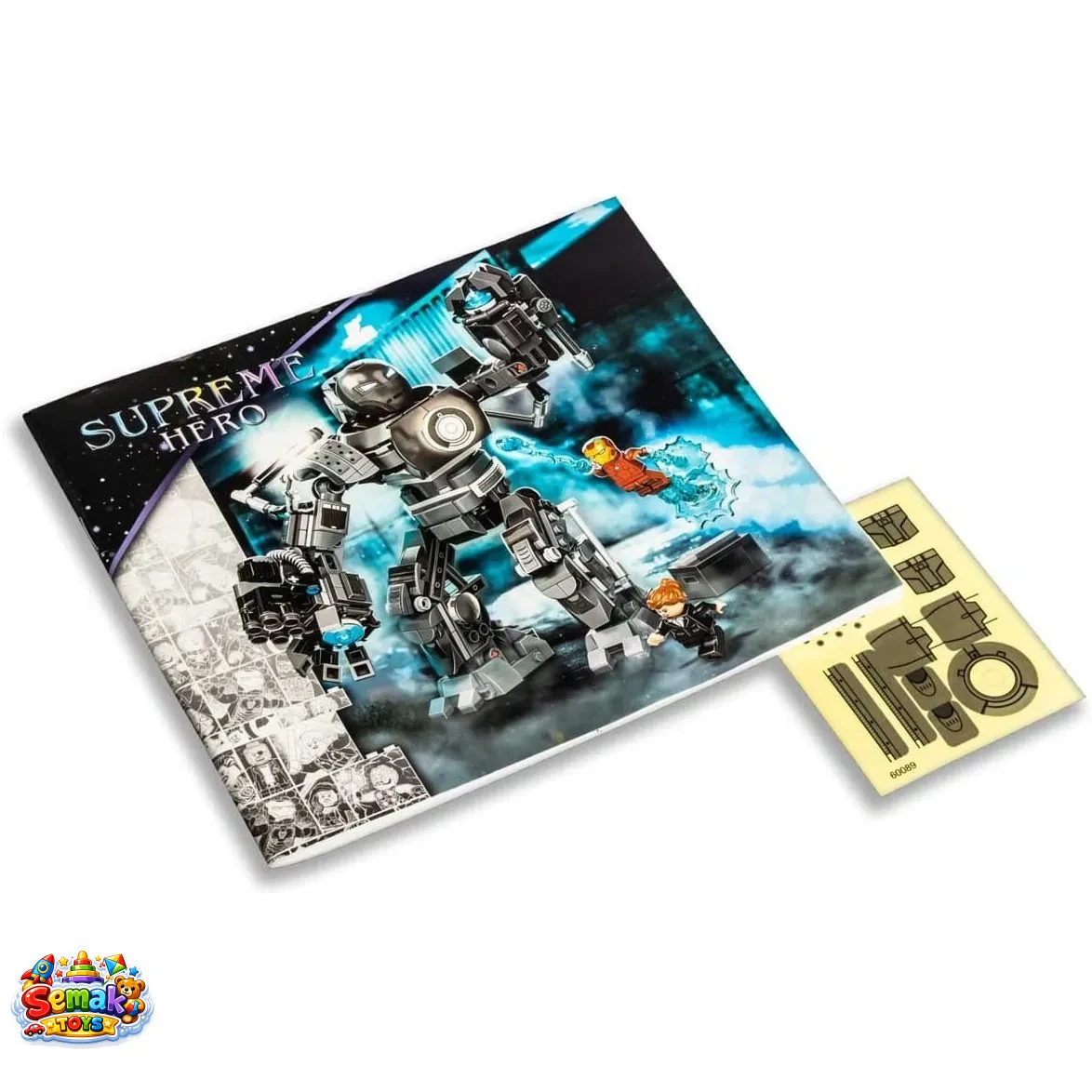 خرید لگو ساختنی شخصیت آیرونمن 497 قطعه آیتم 60089