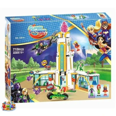 خرید لگو ساختنی دختران ابرقهرمان مدل Super Hero High School تعداد 719 قطعه آیتم 10618
