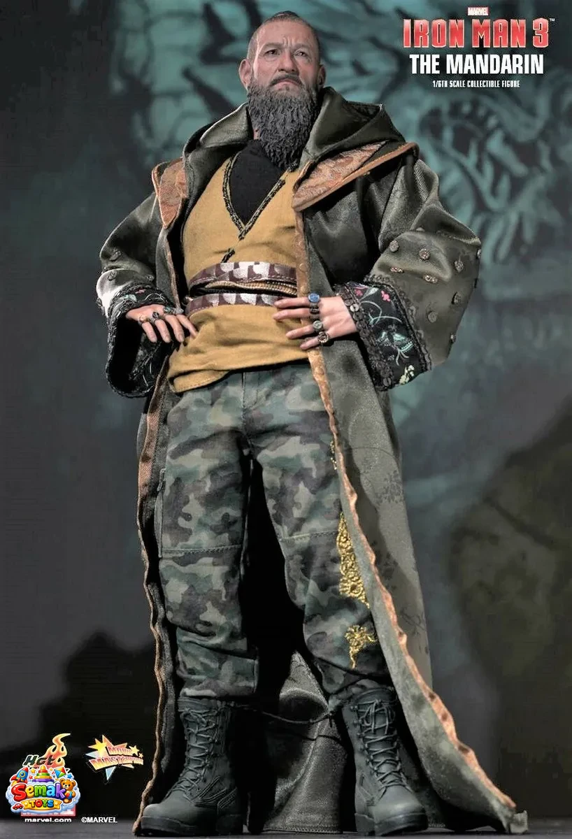 خرید اکشن فیگور کلکسیونی ماندارین شاهکار آیرونمن 3 مقیاس 1/6 برند هات تویز HOT TOYS | فیگور کلکسیونی اورجینال