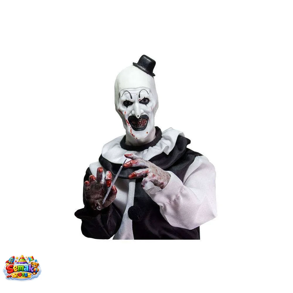 خرید اکشن فیگور کلکسیونی شخصیت تری فایر مقیاس 1/6  Terrifier action figure 1/6 art the clown of trick or treat | فیگور کلکسیونی اورجینال