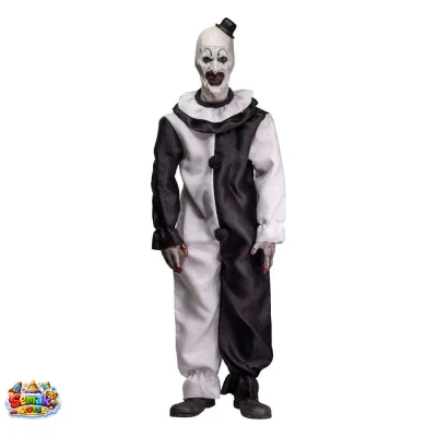 خرید اکشن فیگور کلکسیونی شخصیت تری فایر مقیاس 1/6  Terrifier action figure 1/6 art the clown of trick or treat | فیگور کلکسیونی اورجینال
