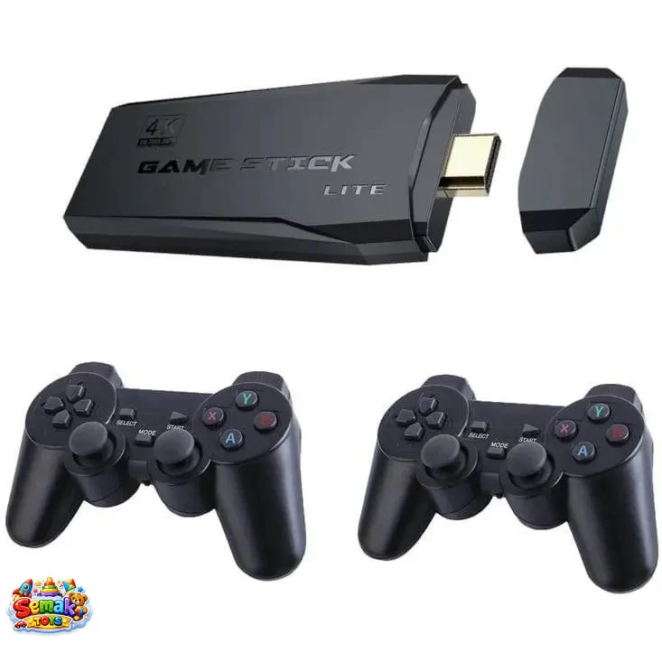 خرید کنسول بازی گیم استیک دو دسته Game stick 4K Ultra آیتم M8پلاس