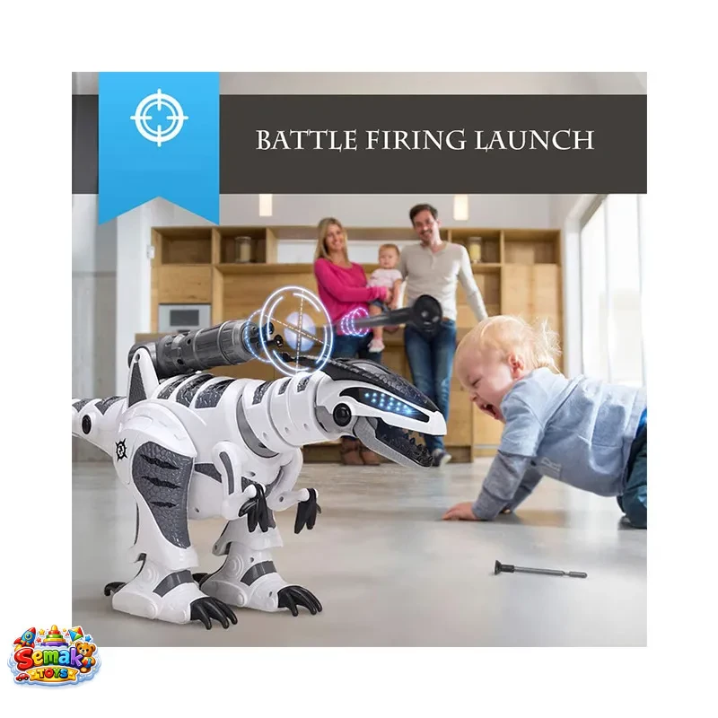 خرید ربات دایناسور کنترلی دایناسور هوشمند آیتم K9 برند LE NENG TOYS | اسباب‌بازی رباتیک شارژی با کنترل از راه دور