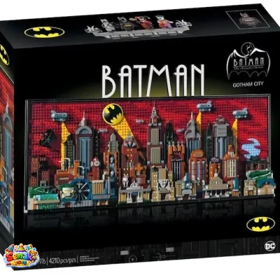 لگو ساختنی بتمن شهر گاتهام 4210 قطعه آیتم 7976 Gotham City Replica