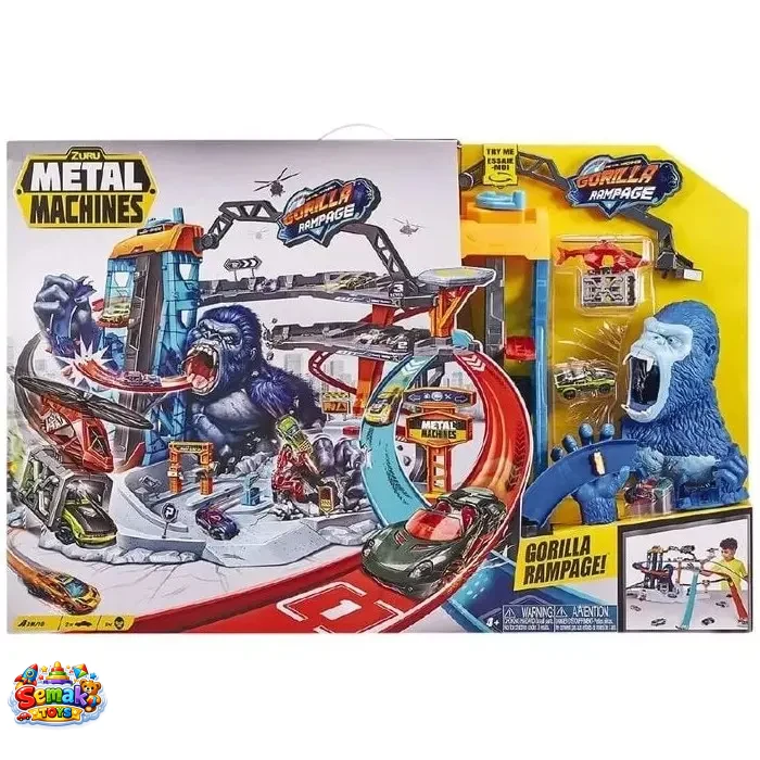 کیت ماشین ریسینگ گوریل رمپیج لرند زورو Metal Machine Zuru Rampage