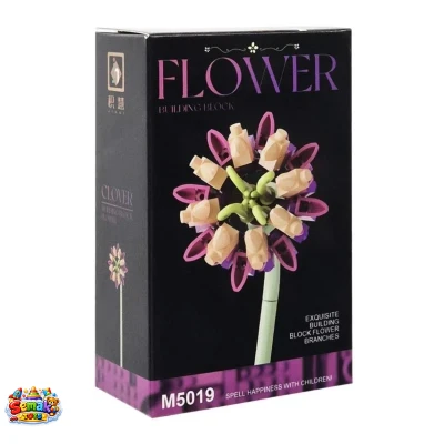 شاخه گل لگویی ساختنی 30 قطعه کد 5019